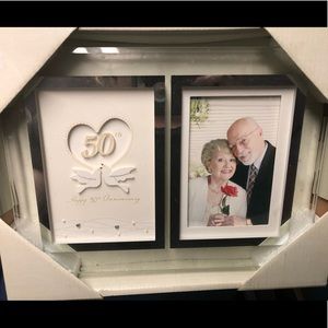 Never opened 50th wedding Announced frame
